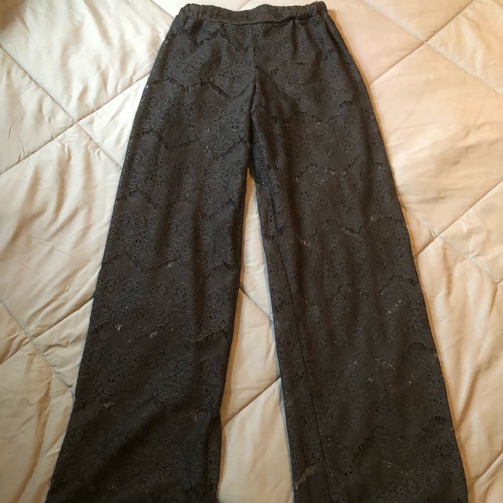 Bathing suit cover up pants